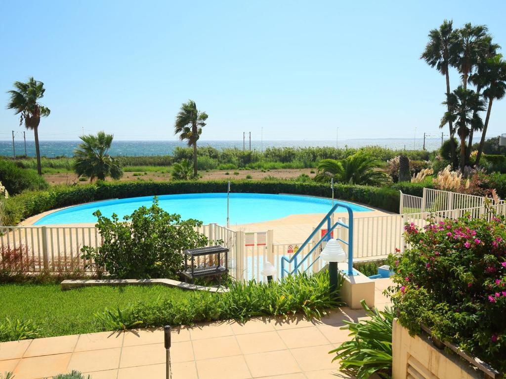 Antibes T2 Vue Mer 48M2 Terrasse Parking Piscine Plage Leilighet Eksteriør bilde